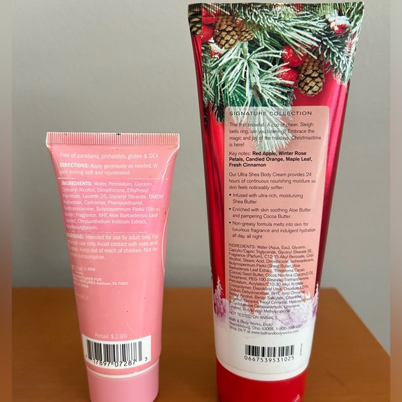 A set of two hand and body lotions like new - Picture 2 of 2